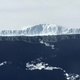 The edge of A-68, the iceberg the calved from the Larsen C ice shelf in July 2017. (Image: NASA/Nathan Kurtz)